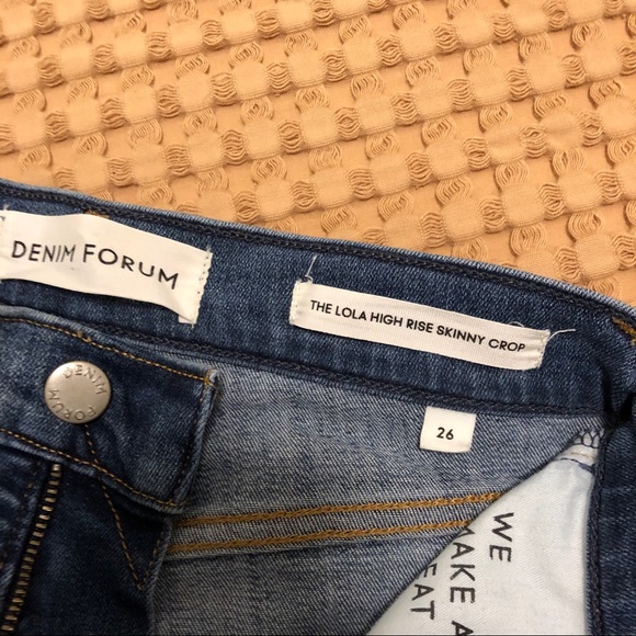 Aritzia Denim Forum Lola Crop size 26 - Picture 3 of 4